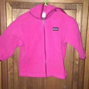 GUC Patagonia Pink Fleece Size 12m